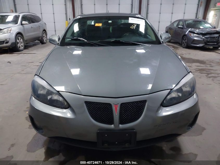 2008 Pontiac Grand Prix VIN: 2G2WP552381190359 Lot: 40724671