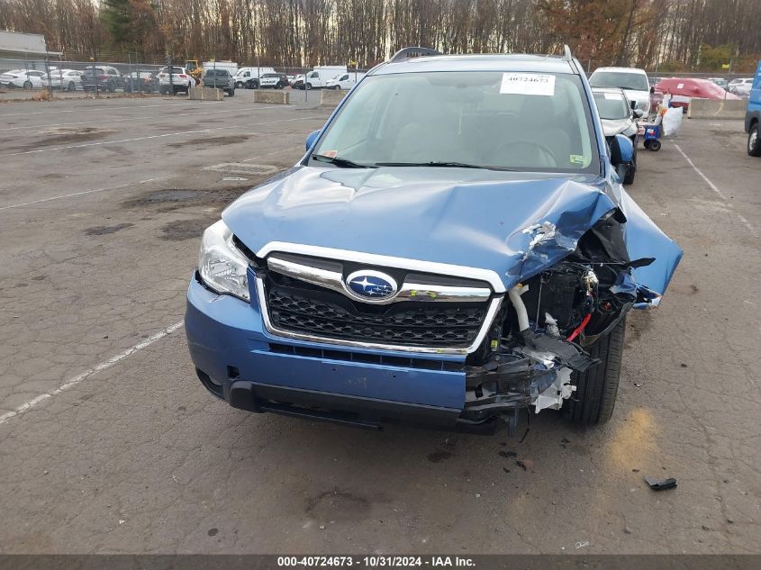 2015 Subaru Forester 2.5I Premium VIN: JF2SJADC3FH457588 Lot: 40724673