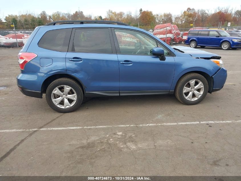 2015 Subaru Forester 2.5I Premium VIN: JF2SJADC3FH457588 Lot: 40724673