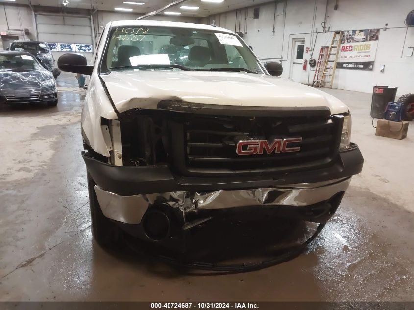 2008 GMC Sierra 1500 Work Truck VIN: 1GTEK14J58Z186697 Lot: 40724687