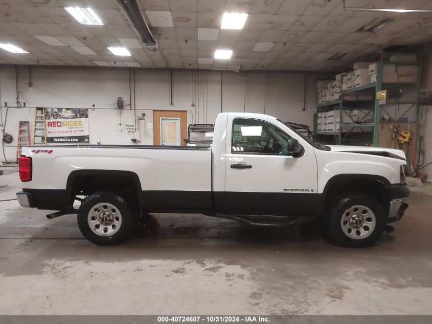 2008 GMC Sierra 1500 Work Truck VIN: 1GTEK14J58Z186697 Lot: 40724687