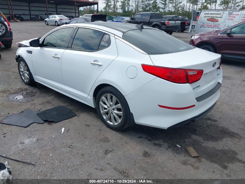 2015 Kia Optima Ex VIN: 5XXGN4A74FG480618 Lot: 40724710