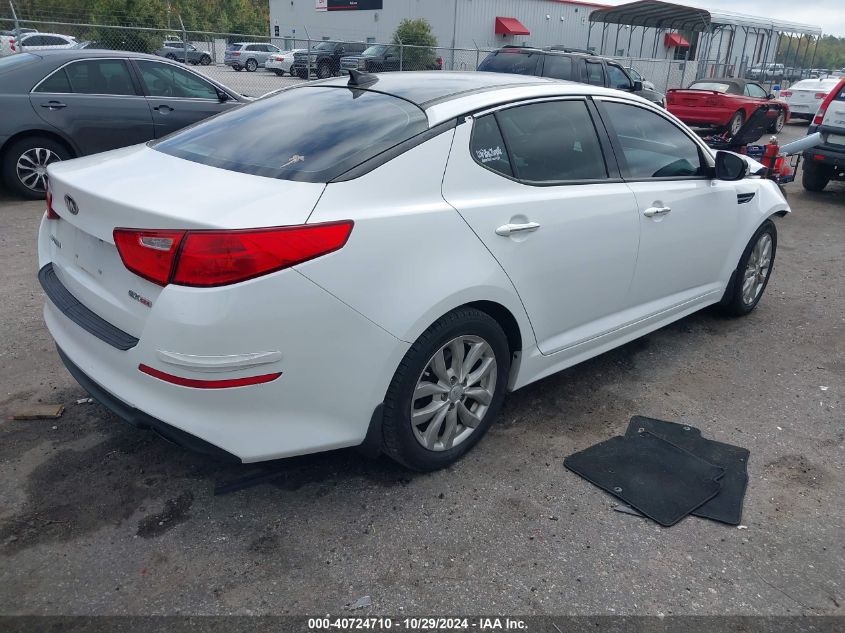 2015 Kia Optima Ex VIN: 5XXGN4A74FG480618 Lot: 40724710