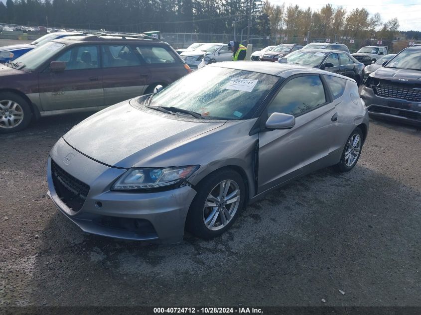 2011 Honda Cr-Z Ex VIN: JHMZF1D65BS001452 Lot: 40724712