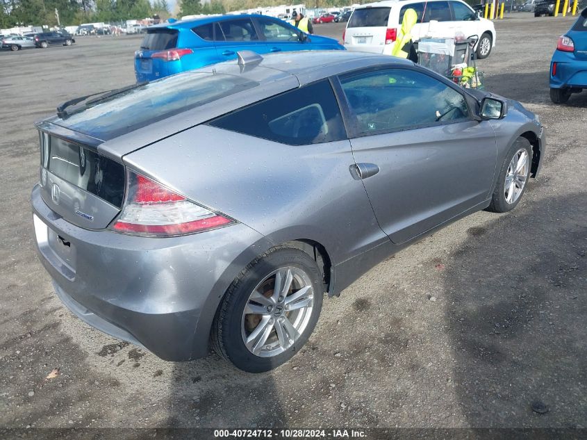 2011 Honda Cr-Z Ex VIN: JHMZF1D65BS001452 Lot: 40724712