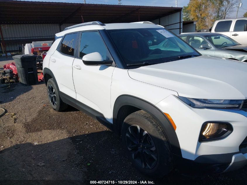 2022 Chevrolet Trailblazer Awd Lt VIN: KL79MRSLXNB139052 Lot: 40724715