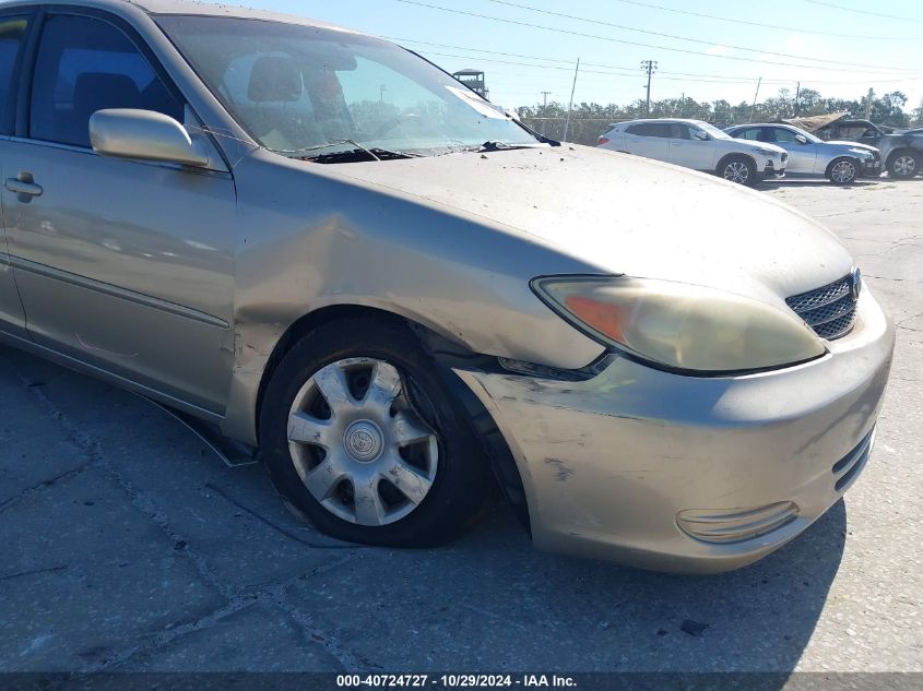 2003 Toyota Camry Le VIN: 4T1BE32K43U124176 Lot: 40724727