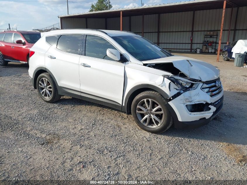 2014 Hyundai Santa Fe Sport 2.0L Turbo VIN: 5XYZU3LA6EG204966 Lot: 40724728