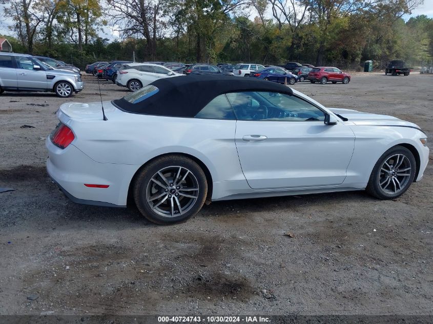 2017 FORD MUSTANG ECOBOOST PREMIUM - 1FATP8UH0H5254268