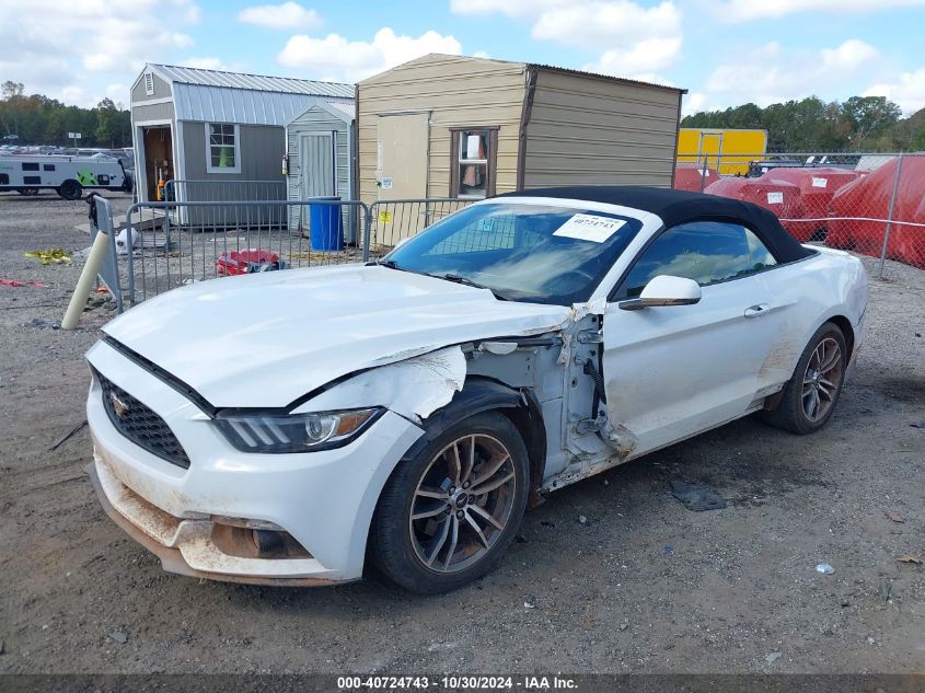 2017 FORD MUSTANG ECOBOOST PREMIUM - 1FATP8UH0H5254268