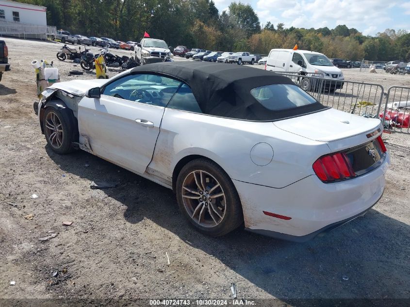 2017 FORD MUSTANG ECOBOOST PREMIUM - 1FATP8UH0H5254268