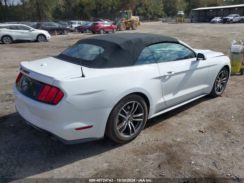 2017 FORD MUSTANG ECOBOOST PREMIUM - 1FATP8UH0H5254268