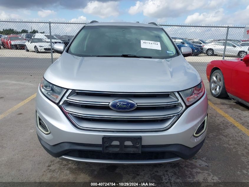 2016 Ford Edge Sel VIN: 2FMPK3J95GBB96027 Lot: 40724754