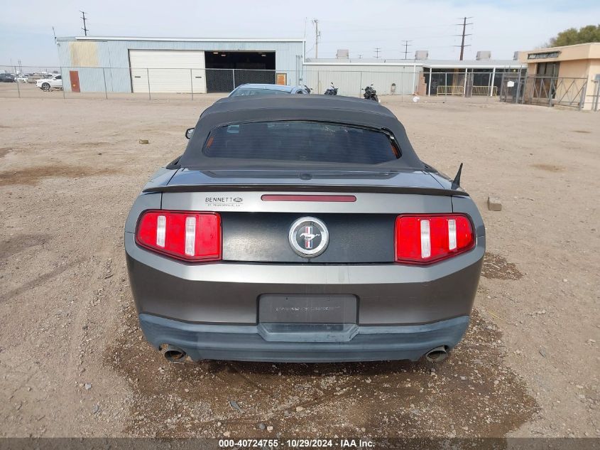 2012 Ford Mustang V6 Premium VIN: 1ZVBP8EM0C5274401 Lot: 40724755