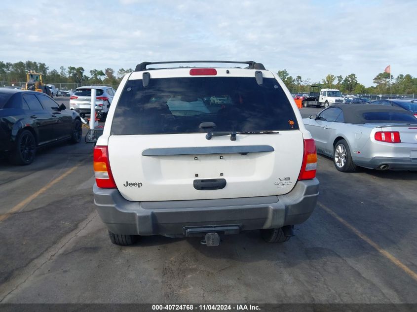 2001 Jeep Grand Cherokee Laredo VIN: 1J4GX48N81C697266 Lot: 40724768