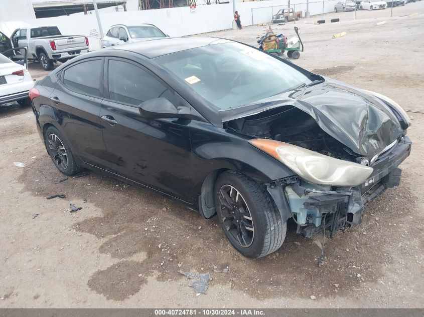 2013 Hyundai Elantra Gls VIN: KMHDH4AEXDU933460 Lot: 40724781