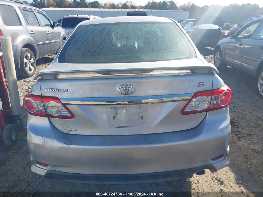 2011 Toyota Corolla S VIN: 2T1BU4EE0BC719315 Lot: 40724784