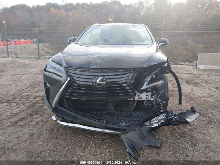 2018 Lexus Rx 350/Base/F Sport VIN: 2T2BZMCA0JC144192 Lot: 40724801