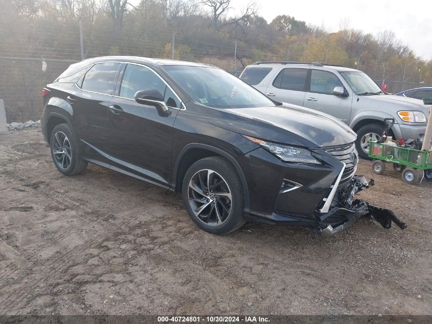 2018 Lexus Rx 350/Base/F Sport VIN: 2T2BZMCA0JC144192 Lot: 40724801