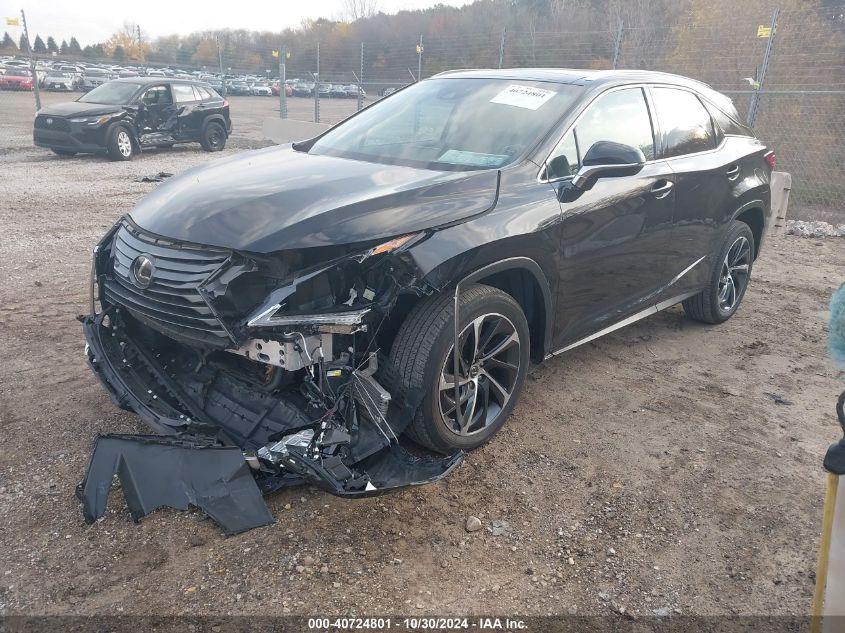 2018 Lexus Rx 350/Base/F Sport VIN: 2T2BZMCA0JC144192 Lot: 40724801