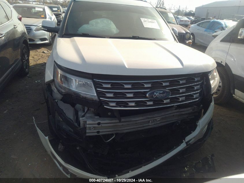 2016 Ford Explorer Limited VIN: 1FM5K8F89GGB10666 Lot: 40724807