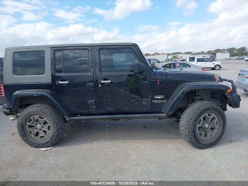 2008 Jeep Wrangler Unlimited Sahara VIN: 1J4GA59138L585391 Lot: 40724809