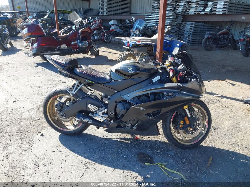 2009 Yamaha Yzfr6 VIN: JYARJ16E69A014663 Lot: 40724822