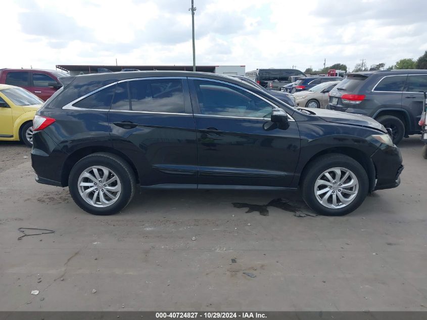 2016 Acura Rdx Acurawatch Plus Pkg VIN: 5J8TB3H3XGL009483 Lot: 40724827