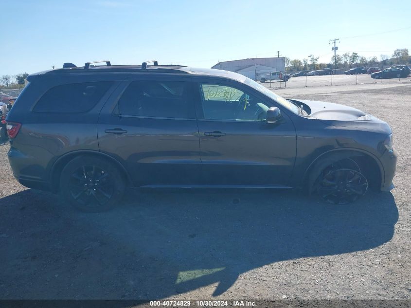 2018 Dodge Durango R/T Awd VIN: 1C4SDJCT9JC187537 Lot: 40724829