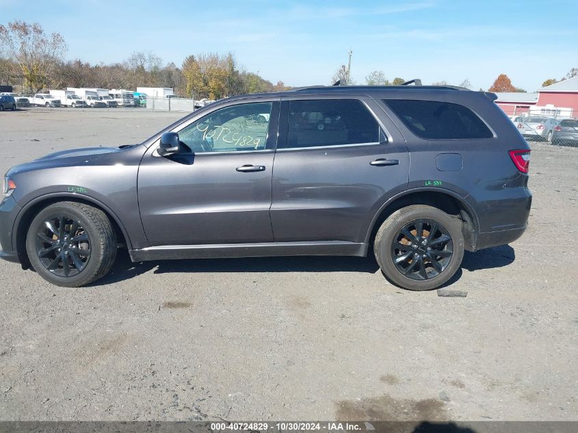 2018 Dodge Durango R/T Awd VIN: 1C4SDJCT9JC187537 Lot: 40724829