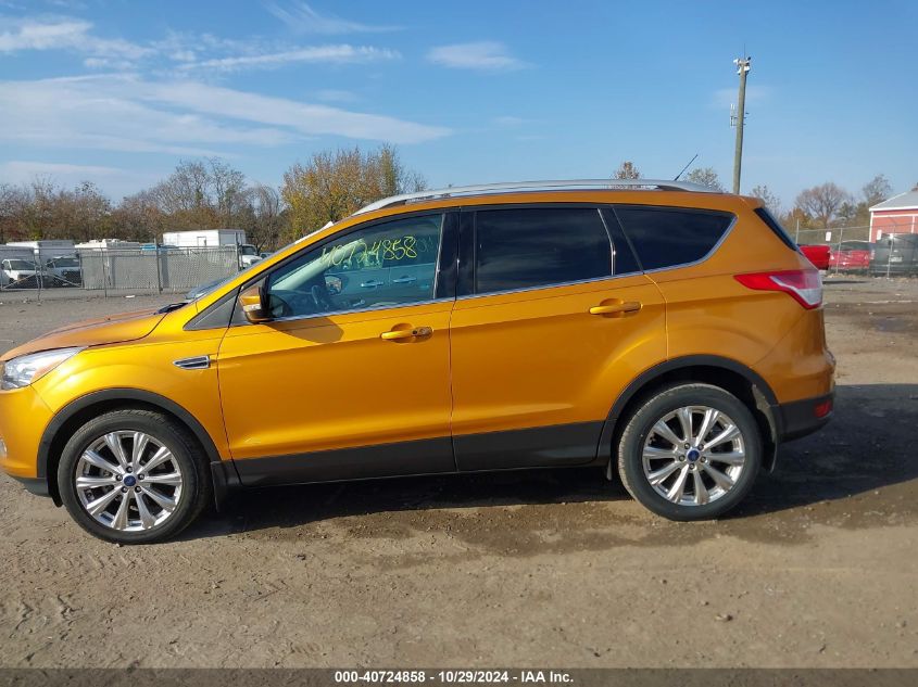 2016 Ford Escape Titanium VIN: 1FMCU0JX4GUA08484 Lot: 40724858