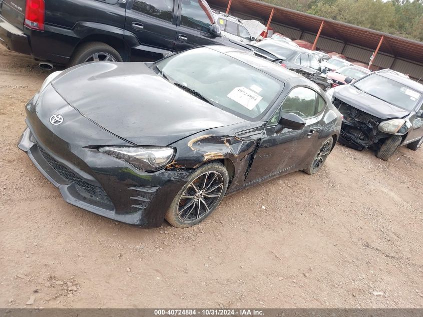 2017 Toyota 86 VIN: JF1ZNAA19H9704491 Lot: 40724884