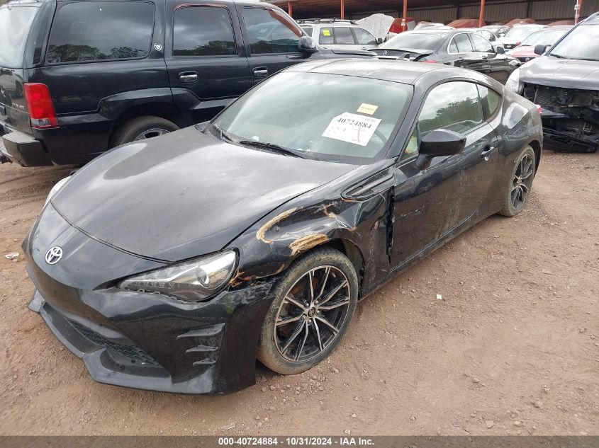 2017 Toyota 86 VIN: JF1ZNAA19H9704491 Lot: 40724884