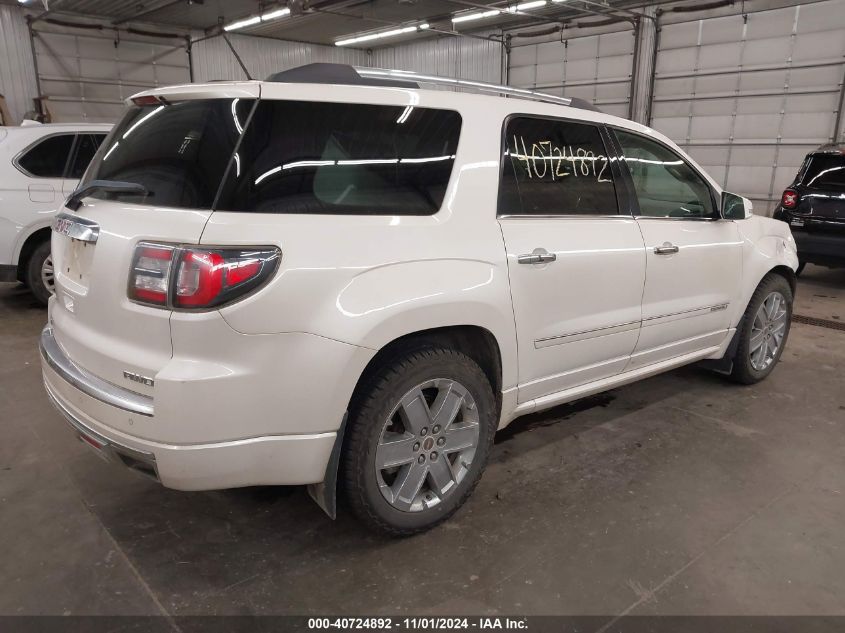 VIN 1GKKVTKD7EJ218700 2014 GMC Acadia, Denali no.4