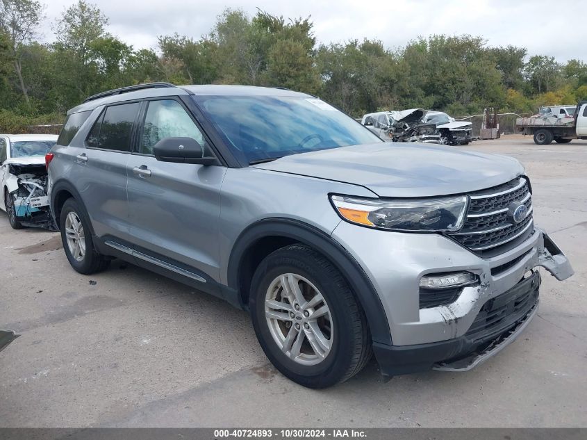 2022 Ford Explorer Xlt VIN: 1FMSK7DH8NGB60892 Lot: 40724893