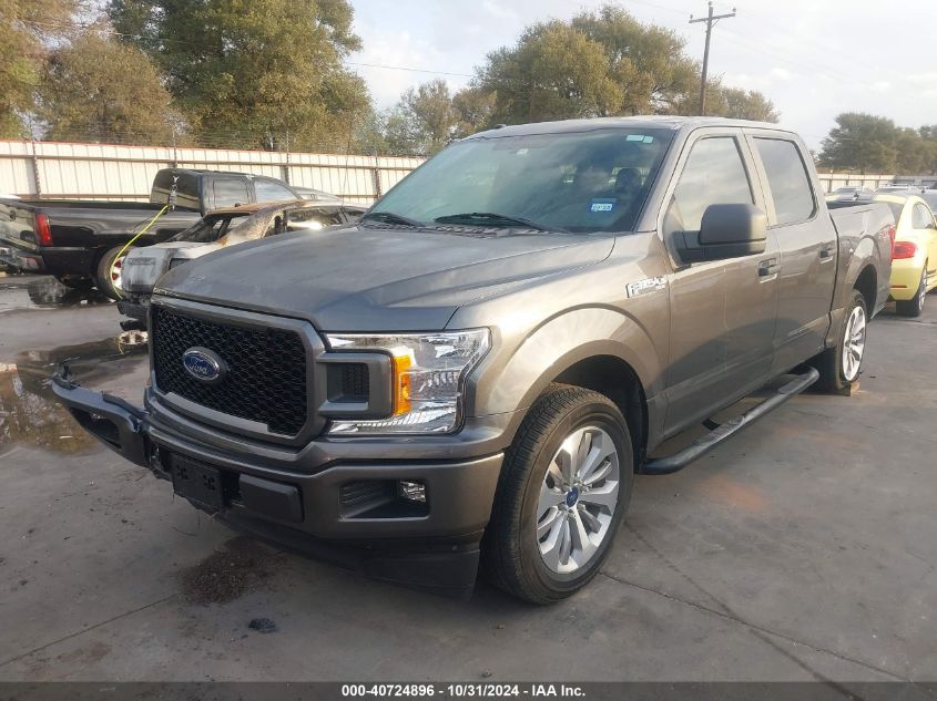 2018 Ford F-150 Xl VIN: 1FTEW1CP1JKF14075 Lot: 40724896