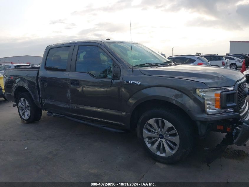 2018 Ford F-150 Xl VIN: 1FTEW1CP1JKF14075 Lot: 40724896