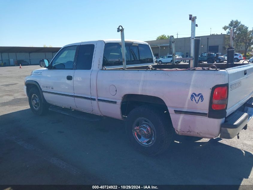 1999 Dodge Ram 2500 St VIN: 3B7KC23W5XG204567 Lot: 40724922