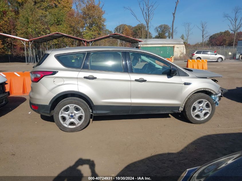 2018 Ford Escape S VIN: 1FMCU0F78JUB05722 Lot: 40724931