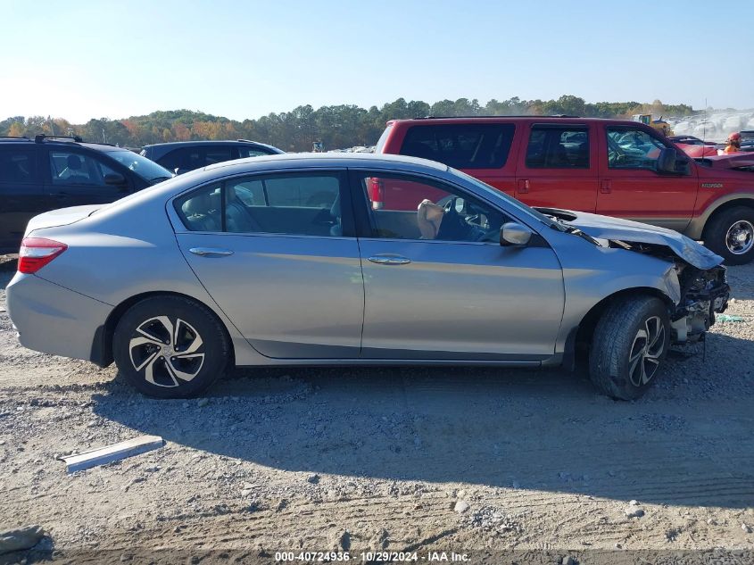 2016 Honda Accord Lx VIN: 1HGCR2F39GA236975 Lot: 40724936