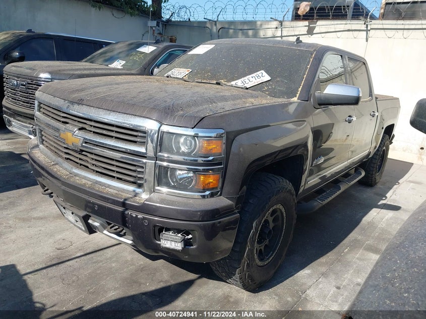 2014 CHEVROLET SILVERADO 1500 HIGH COUNTRY - 3GCUKTEC3EG530658