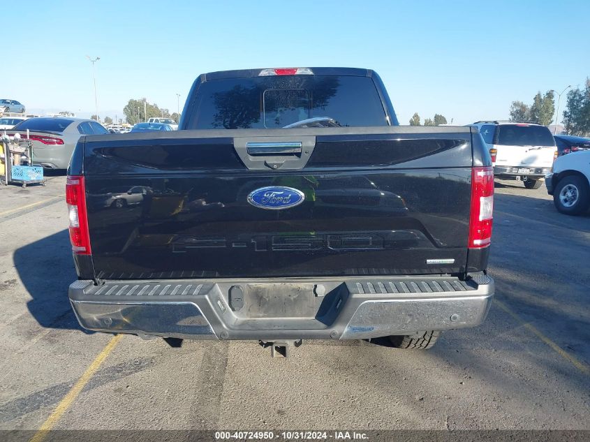 2019 Ford F150 Supercrew VIN: 1FTEW1E43KKF03745 Lot: 40724950