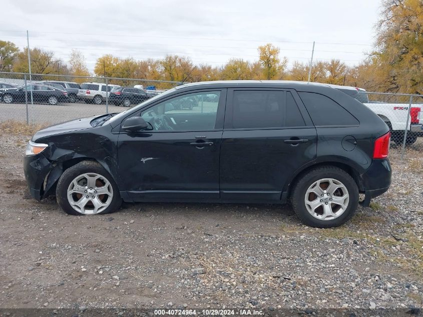 2013 Ford Edge Sel VIN: 2FMDK4JCXDBC53452 Lot: 40724964