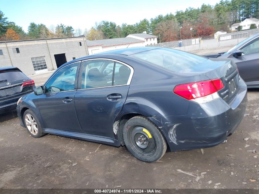 2014 Subaru Legacy 2.5I VIN: 4S3BMBA60E3002932 Lot: 40724974