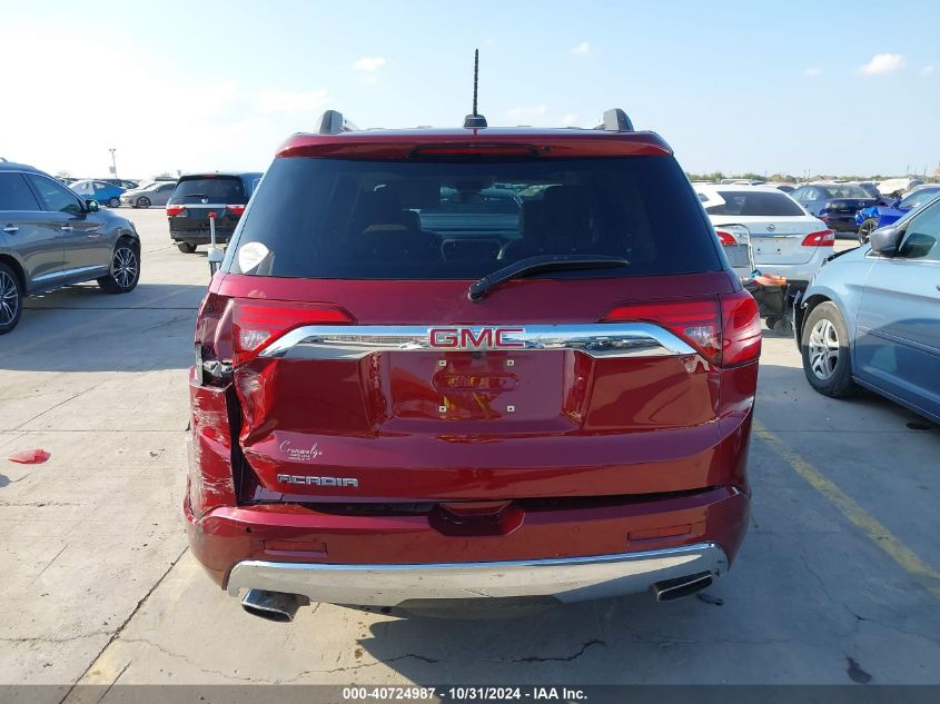 2018 GMC Acadia Denali VIN: 1GKKNPLS1JZ229563 Lot: 40724987