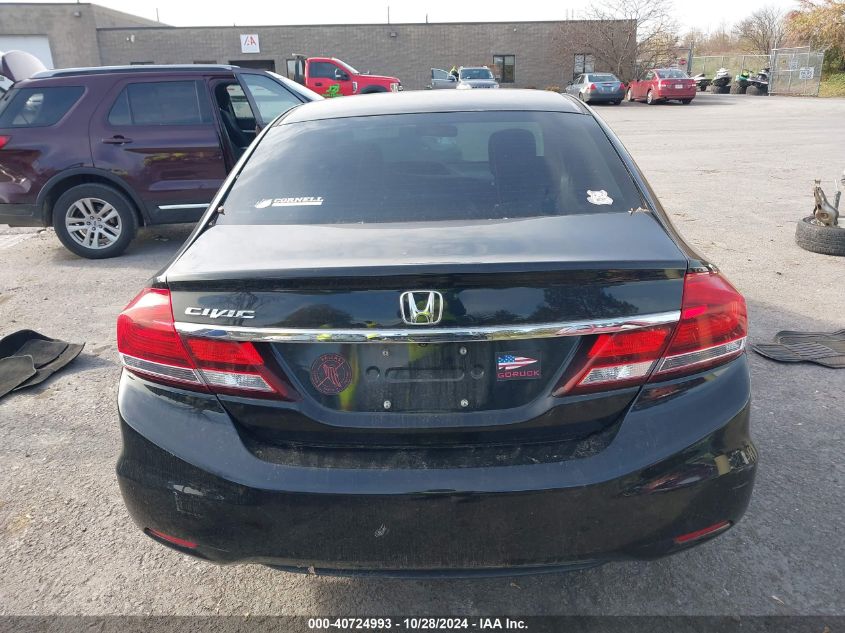 2014 Honda Civic Lx VIN: 2HGFB2F5XEH515451 Lot: 40724993