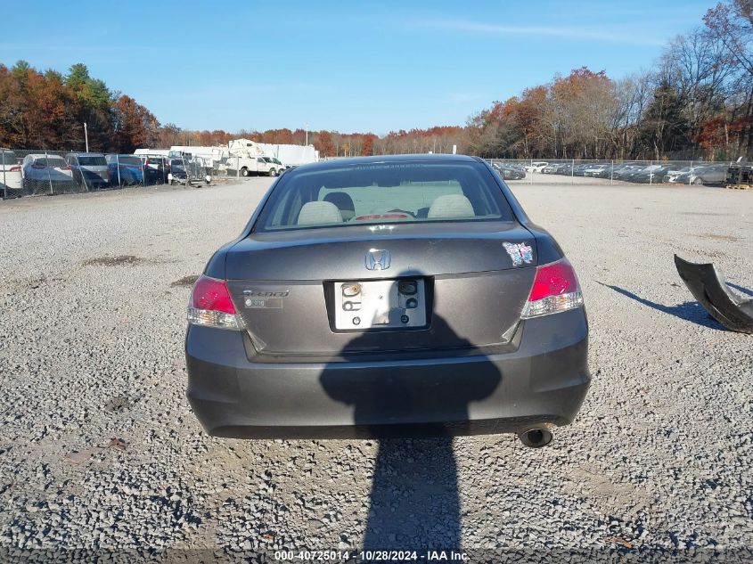 2008 Honda Accord 2.4 Lx-P VIN: 1HGCP26498A016770 Lot: 40725014