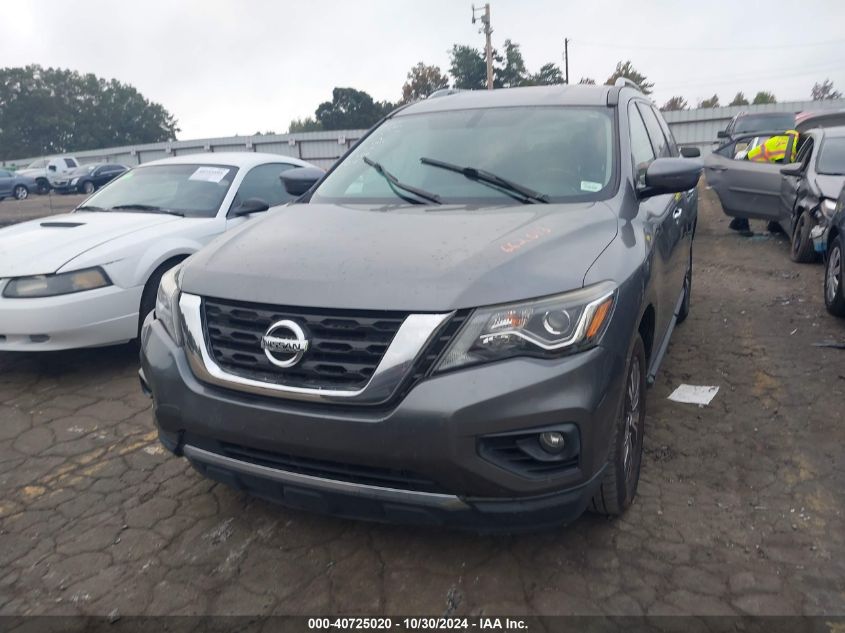 2018 Nissan Pathfinder Sv VIN: 5N1DR2MM2JC662013 Lot: 40725020