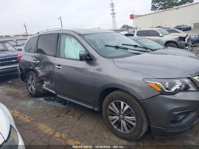 2018 Nissan Pathfinder Sv VIN: 5N1DR2MM2JC662013 Lot: 40725020