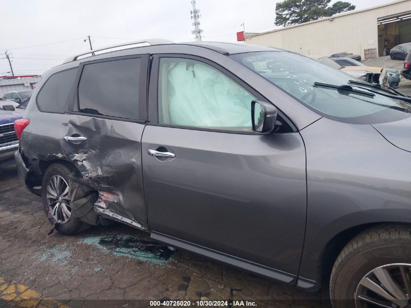 2018 Nissan Pathfinder Sv VIN: 5N1DR2MM2JC662013 Lot: 40725020